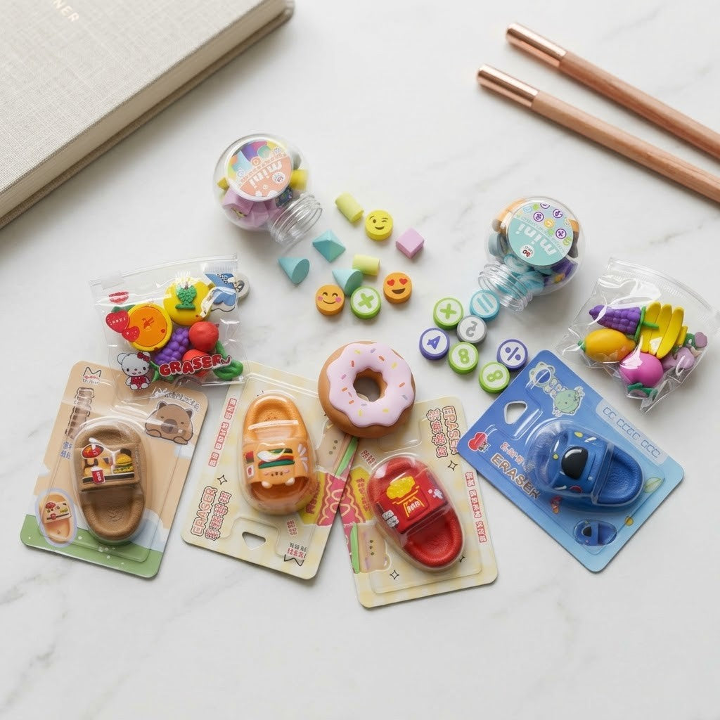 Kawaii Erasers