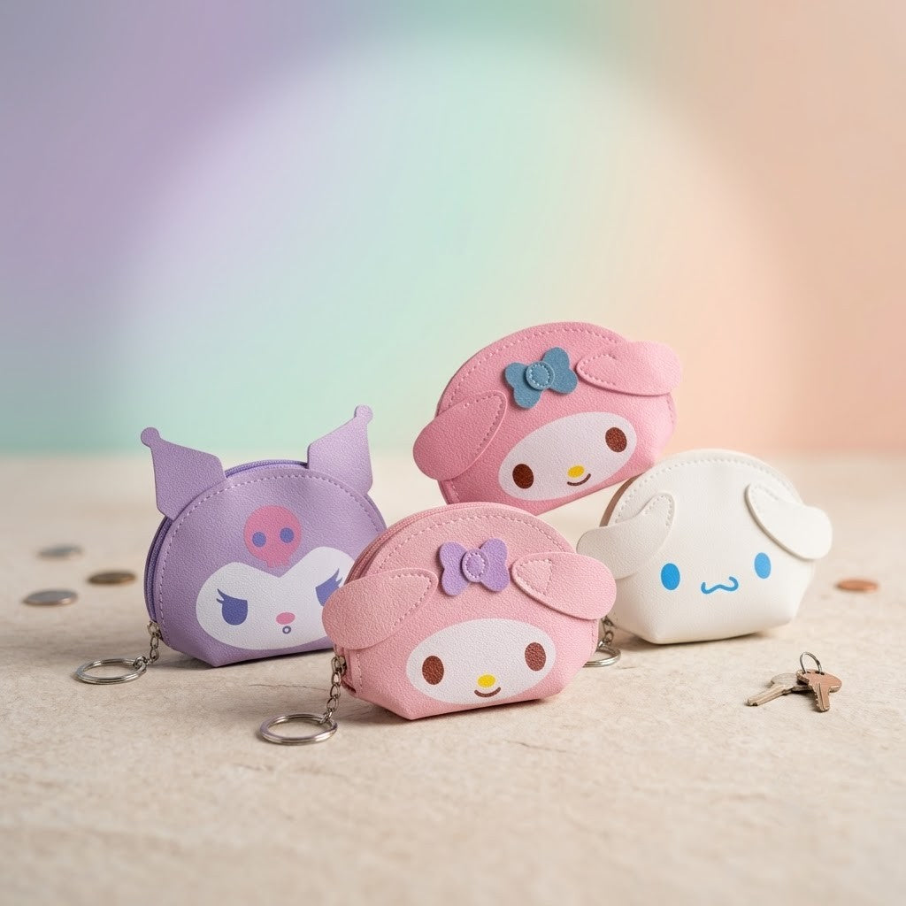 Sanrio My Melody Coin Purse with Keychain