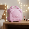 Hard-Shell Lock Travel Makeup Vanity Suitcase