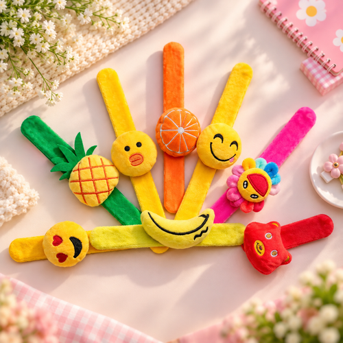 Plush Slap Bracelets