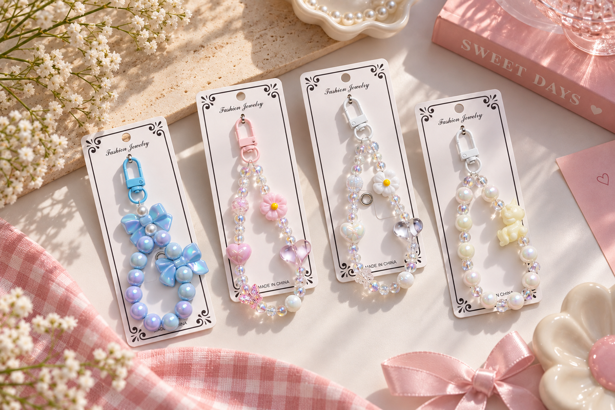 Disney Beaded Mobile Phone Charm