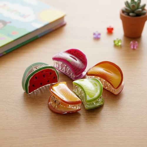 Korean Style Fruit-Shaped Hair Claw Clip