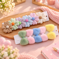 Korean-Style Pastel Flower Hair Clips