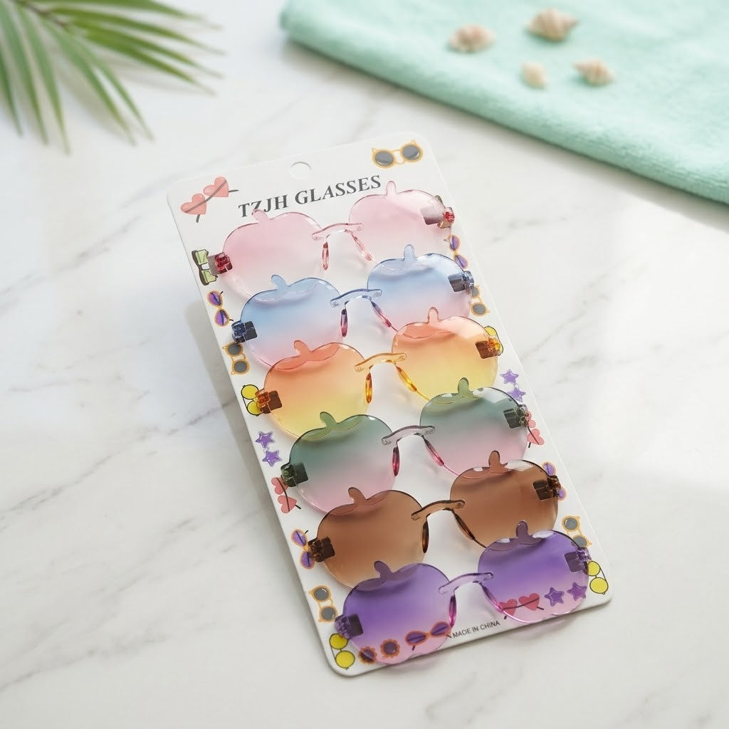 Apple-Shaped Children's Sunglasses